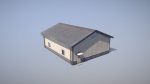 Airfield Hangar 12m Vr2 DARK