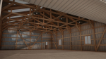 Airfield Hangar 12m Vr2 DARK