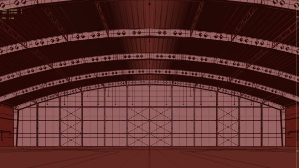 Airplane hangar