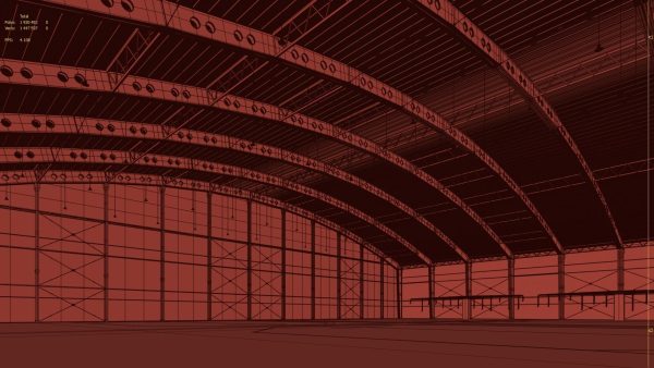 Airplane hangar