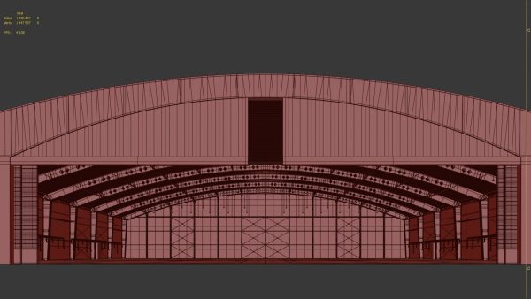 Airplane hangar