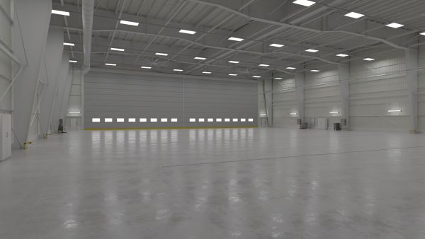 Airplane Hangar Interior 1