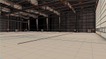 Airplane Hangar Interior 1