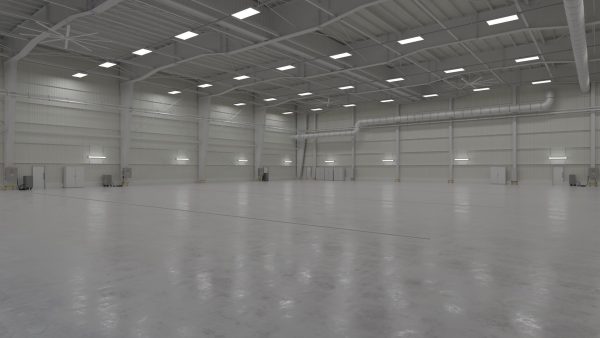 Airplane Hangar Interior 1