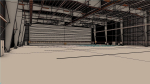Airplane Hangar Interior 1