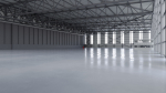 Airplane Hangar Interior 2