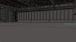 Airplane Hangar Interior 2