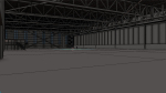 Airplane Hangar Interior 2