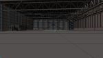 Airplane Hangar Interior 2