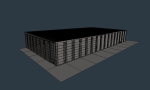 Airplane Hangar Interior 2