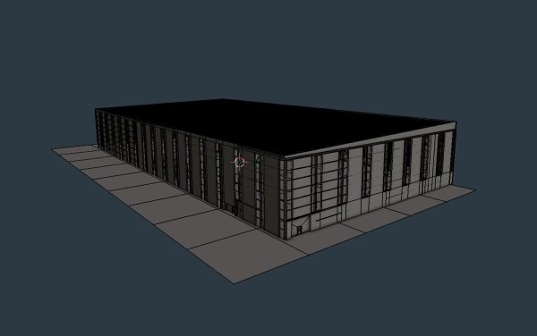Airplane Hangar Interior 2