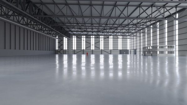 Airplane Hangar Interior 2