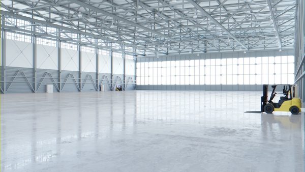 Airplane Hangar Interior 4