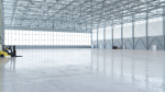 Airplane Hangar Interior 4