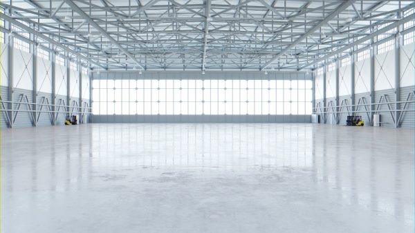 Airplane Hangar Interior 4