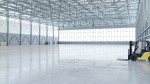 Airplane Hangar Interior 4