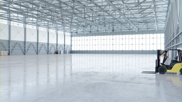 Airplane Hangar Interior 4