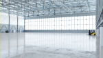 Airplane Hangar Interior 4