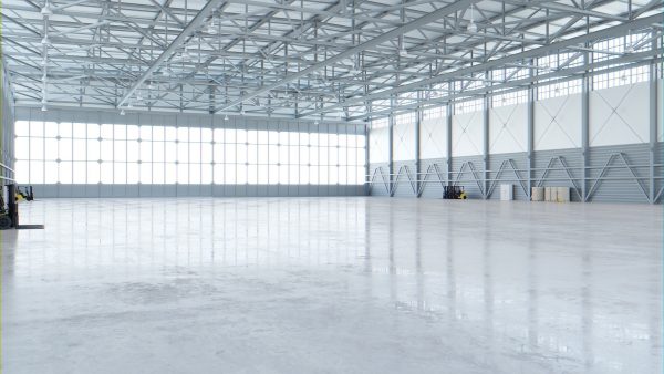 Airplane Hangar Interior 4