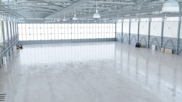 Airplane Hangar Interior 4