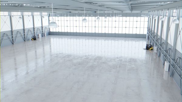 Airplane Hangar Interior 4