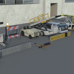 Airport engineering vehicles