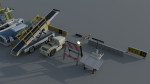 Airport engineering vehicles