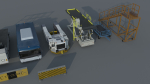 Airport engineering vehicles