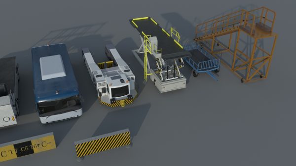 Airport engineering vehicles