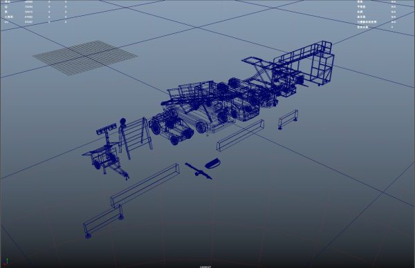 Airport engineering vehicles