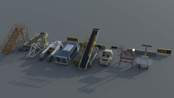 Airport engineering vehicles