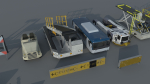 Airport engineering vehicles
