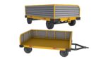 Airport Luggage Trolley with Contain