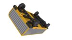 Airport Luggage Trolley with Contain