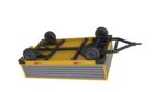 Airport Luggage Trolley with Contain