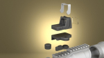 Airsoft Trijicon 6x48 Dual Illuminated ACOG Optic Hollow body