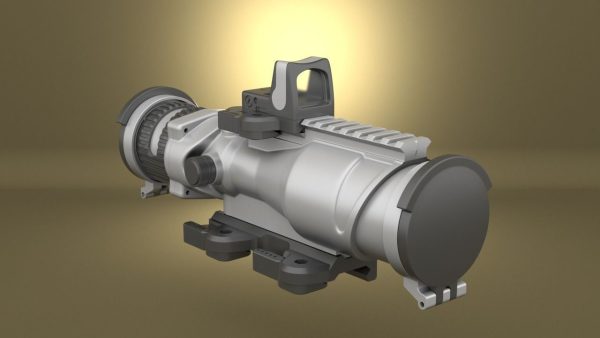 Airsoft Trijicon 6x48 Dual Illuminated ACOG Optic Hollow body