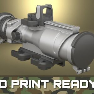 Airsoft Trijicon 6x48 Dual Illuminated ACOG Optic Hollow body