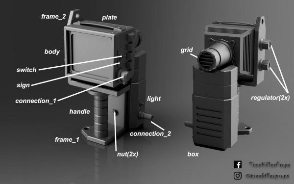 Alien Isolation Motion Tracker Scanner for Cosplay