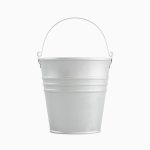 Aluminium Brushed Worn Steel Bucket