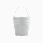 Aluminium Brushed Worn Steel Bucket