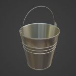Aluminium Steel Bucket