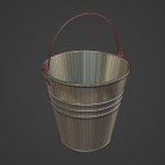 Aluminium Steel Bucket