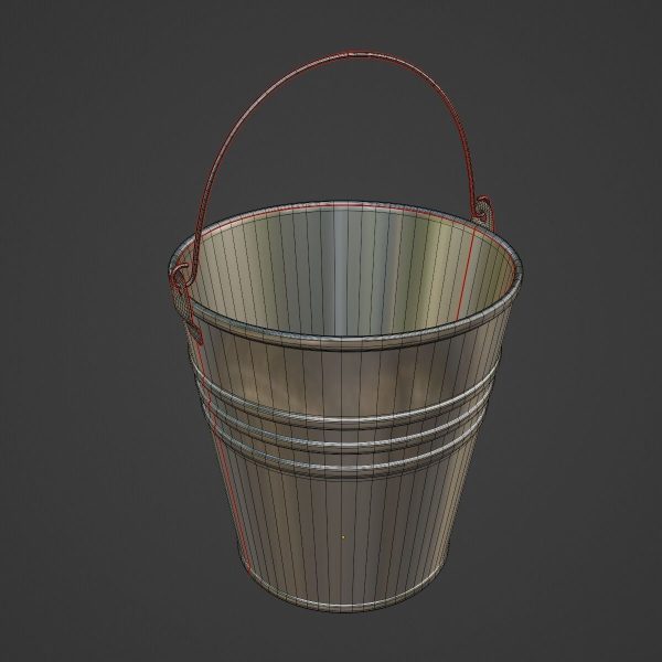 Aluminium Steel Bucket