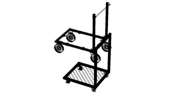 Aluminum Industrial Platform Truck