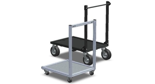 Aluminum Industrial Platform Truck
