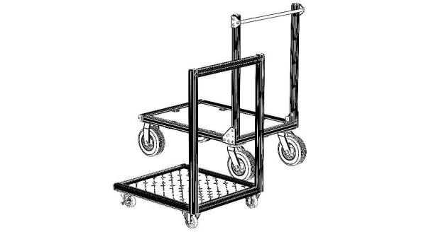 Aluminum Industrial Platform Truck