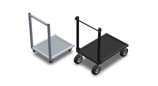 Aluminum Industrial Platform Truck