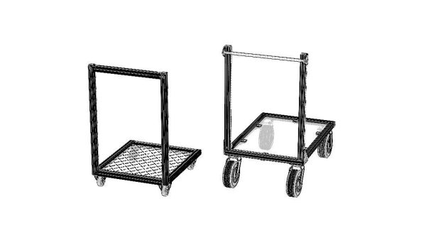 Aluminum Industrial Platform Truck