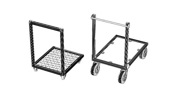 Aluminum Industrial Platform Truck